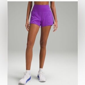 Lululemon speed up 4” high rise sz6